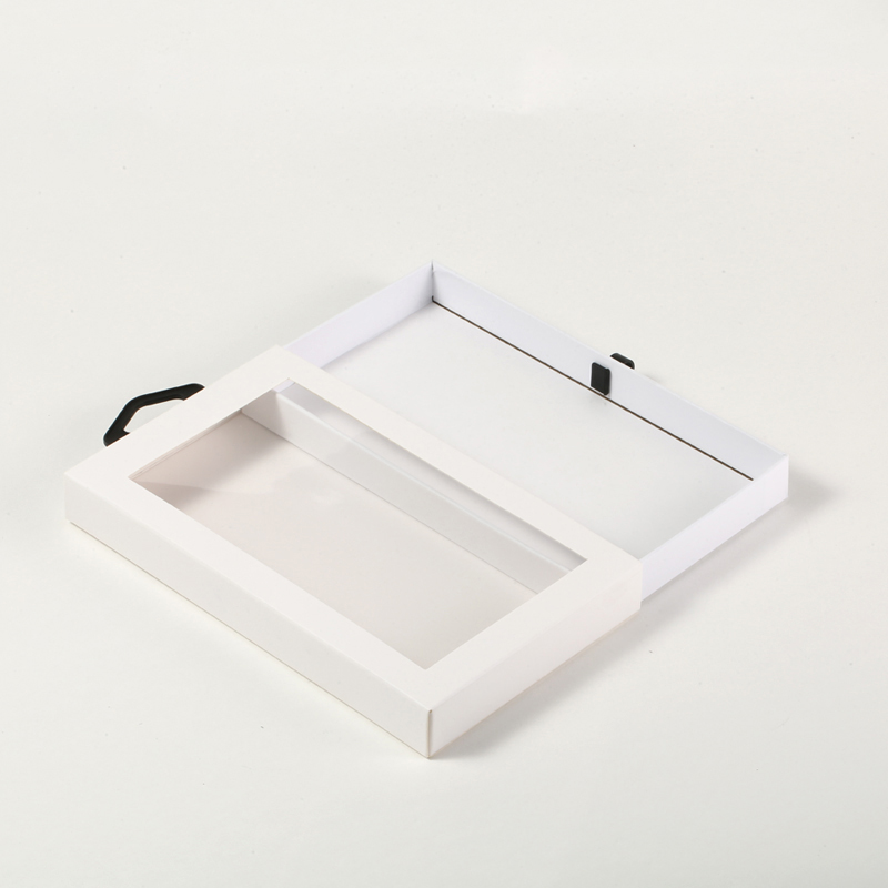 Kundenspezifische Rechteck-Geschenkverpackung Fenster-Box für Telefon-Case-Zubehör
