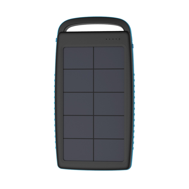 Amazon Waterproof Dual Solar Outdoor Ladegerät Tragbare Power Bank zum Wandern und Reisen