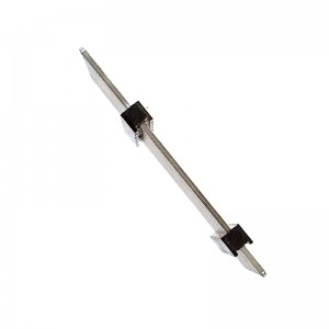 2,54mm 1x7p 180 ° DIP Single Row Double Plastic Pin Header 3mm-13mm-6mm