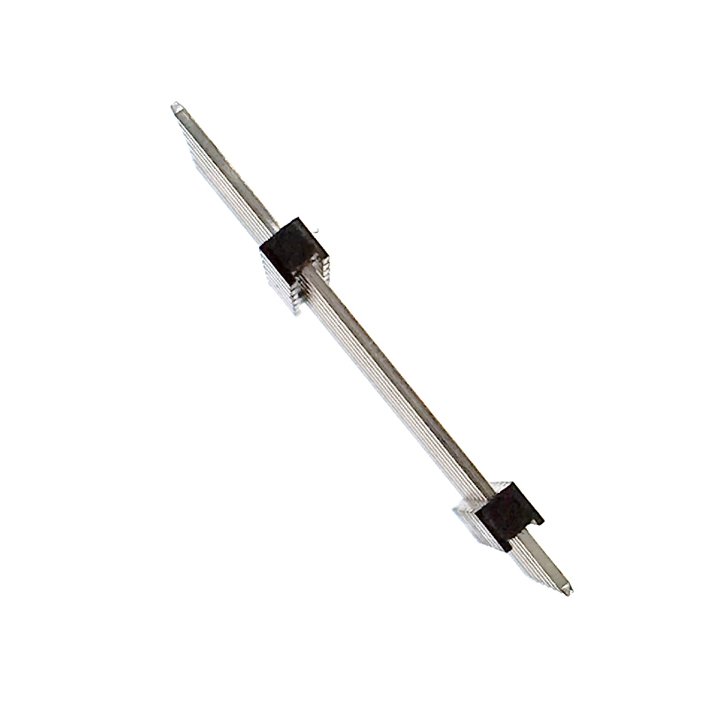 2,54mm 1x7p 180 ° DIP Single Row Double Plastic Pin Header 3mm-13mm-6mm