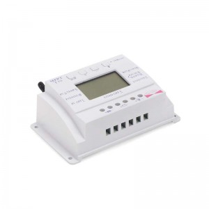 PWM 20A 10A Solar Panel Ladungsregler Controller T10 T20 12V 24V Auto LCD Display Licht und Dual Timer