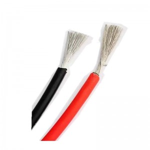 6mm2 High QULITY rotes und schwarzes Solar-PV-Verbindungskabel oder -draht für Solarpanel TÜV-Zulassung