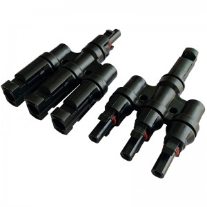 3 in 1 Sloar Multi-Ast-Photovoltaik-Anschluss für Solarpanel Parallel Verbindungszweig Zwei PV-Modul-Panel-Sonnensystem