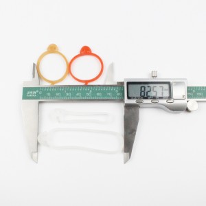 Der Hersteller erzeugt und verkauft hakenförmige Gummibänder und kannnatürliche Gummibänder anpassen