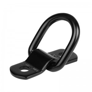 D Rings Binden Anker-Haken für Anhänger-LKW-Betthalterung eingeschlossener Punkte-Pickup-Camper-Oberflächenmontage-D-Ring-Heavy-Duty 1/4 \\\\ \\\