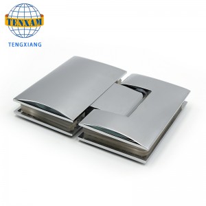 Fabrik Spezielle Typ Duschkabine Glastür Clip 180 Grad Dusche Scharnier Badezimmer Dusche Scharnier