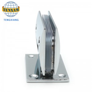 Schrägsäle Badezimmer Clip Dusche Zimmer Glas Scharnier Edelstahl Türklammer 90 Grad Dusche Scharnier