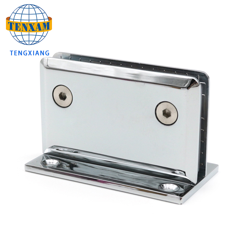 Badezimmer Clip Dusche Zimmer Hardware Zubehör Glastür Clip Scharnier Zinklegierung Glas Clip Dusche Zimmer Scharnier 180 Grad