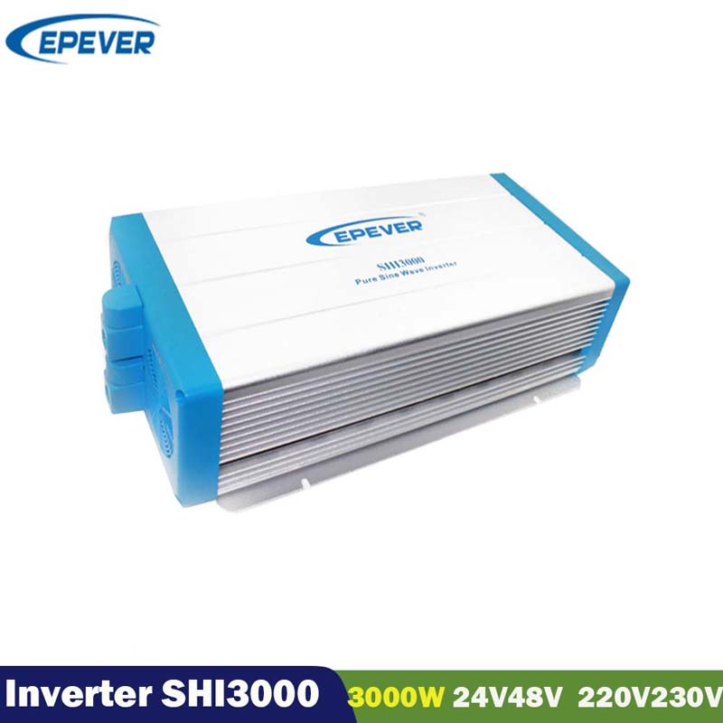 EPEGER SHI 3000W Solarladung Inverter 24V48VDC 220V230VAC OFF GIRT Reine Sinuswelle Inverter 50Hz 60Hz Switch SPWM Tech InVersor