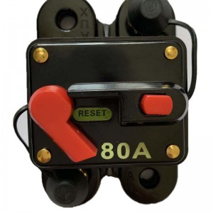 12V 24VDC Auto Auto Fahrrad Stereo-Leistungsschalter RESET FUSE Wechselrichter 60A 80A 100A 150A 200A 250A 300A Startseite Solarsystem Wasserdicht