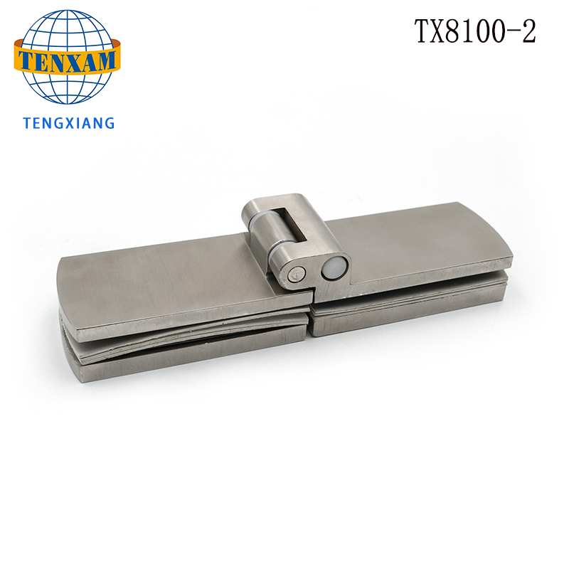 Badezimmer-Hardware-Hochleistungs-lange Falten 180-Grad-Duschtürglas zum Glas freies Scharnier