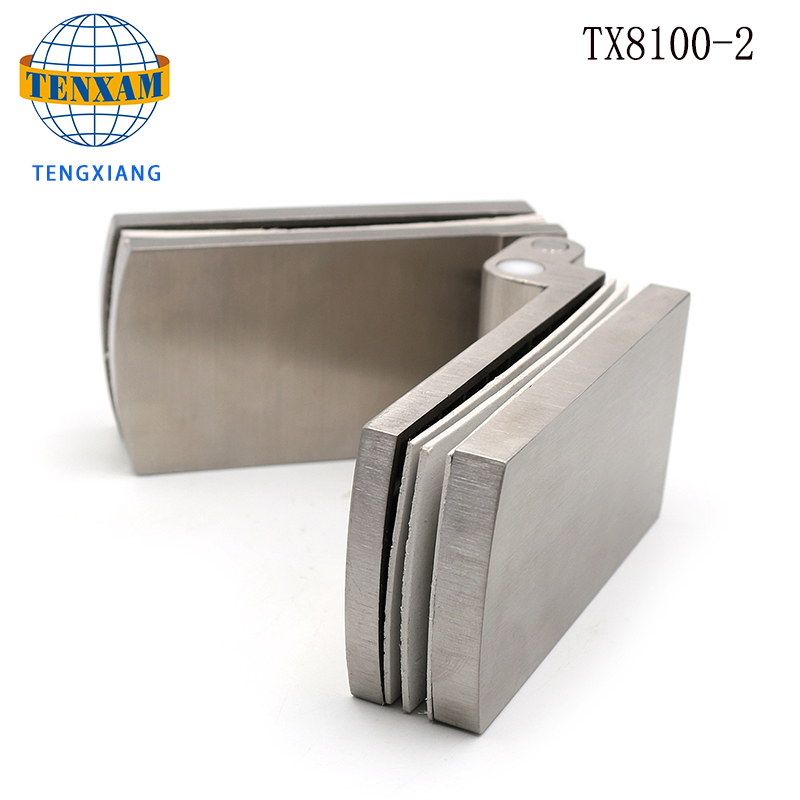 Badezimmer-Hardware-Hochleistungs-lange Falten 180-Grad-Duschtürglas zum Glas freies Scharnier