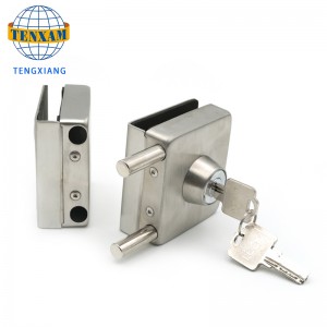 Gehärtetes Glas Zink-Anti-Riffing-Doppel-Seitenschloss in den Schlössern