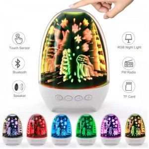 FB-BSK2 High-End-tragbarer Bluetooth-Lautsprecher mit 7 Farben wechseln LED-Beleuchtung
