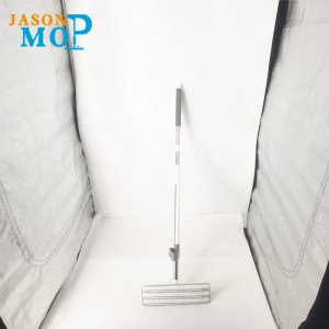Hochwertiger Aluminium-Mikrofaser-Mopp zum Reinigen des bodenhandfreien Squeeze-Flachmops