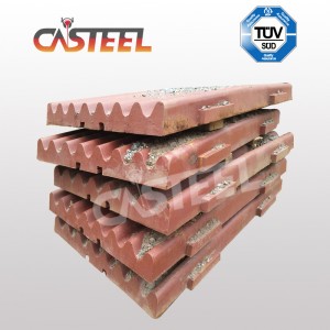 Shanghai Longyang Jaw Crusher Parts PE800 * 1060 Backenplatten, Seitenplatten