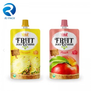 Spout Stehen Sie den Beutel für Saft-laminierte Verpackung auf