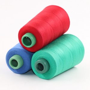 Chinesischer Nähfaden für jeans T-Shirt und Hemd Polyesterfaden für Maschinen