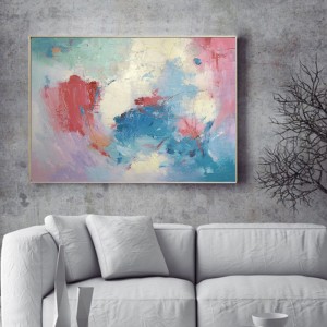 Moderne handgemalte Acrylkreative gerahmte Wandbild-Kunst-abstrakte Malerei auf Leinwand