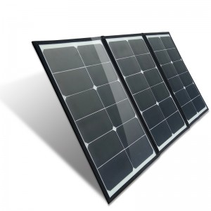 Hochleistungs-Solar-faltbarer Sonnenkollektor-Klapptasche tragbarer 60W 100W 200W 120W Falten-Solarpanel