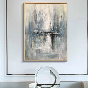 Abstrakte Kunst Stoff Leinwand Wanddekor Reine Handgemalte China Ölgemälde Für Wohnzimmer Dekor