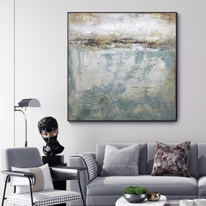 Handgemalte Kunst Handmad Ölgemälde Wandkunst Original Abstract Canva für Live-Zimmer