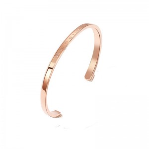 Edelstahl-Öffnungsbeschriftungs-Armband