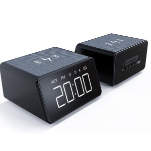 FB-CR01W 1.4inch Bluetooth Clock Radio mit Qi Wireless Ladegerät