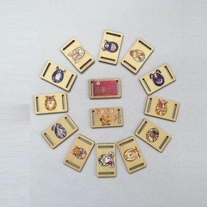 Hölzerne kleine Karte