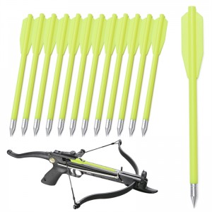 Elong Outdoor 110298 6.5 Zinch Kunststoff Armbrustbolzen Stahlpunkt für Pistolenarmbrust