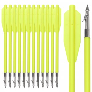 Elong Outdoor 110356-17 6.8inch Fischbolzen Harpune Stahlpunkt Kunststoffwelle für Körbchenbogen