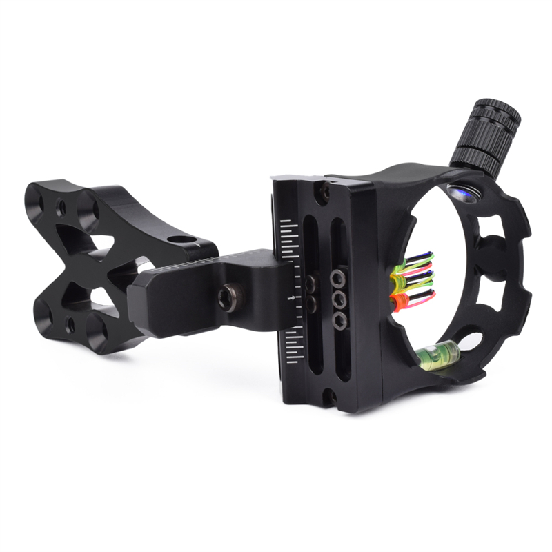 Nika Bogenschießen 260006 5Pin Bogen Anblick für Bogenschießen Compound Bow Sight Jagd