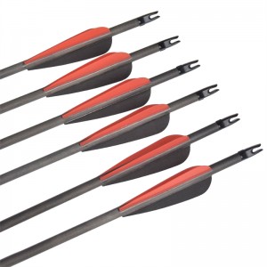 Elong Outdoor 113024 ID6.2mm SP400 Kohlefaser Pfeil Bogenschießen im Freien Schießen Sport