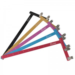 46bs02 Bow Quadrat Bowstring Nock-Punkte L-Form-Lineal-Bogen für Recurve Bow Takedown Bow