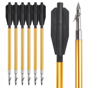 Elong Outdoor 110357-01 6.8inch Aluminium Fischereibolzen Harpune Stahlpunkt für Armbrust