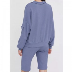 Elastischer glatter Jersey-Sportanzug