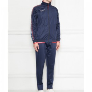 Baumwollgestrickter Sportanzug