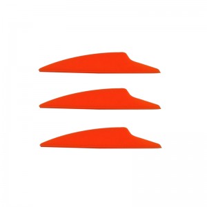 Nika Bogenschießen 170019 2.5inch Dolphin TPU-Flügel für Bogenschießen Alle Arten von Pfeilschießen