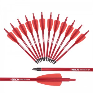 Nika Bogenschießen 113173-02 7,5 Zoll Aluminium Armbrustschraube für Cobra Adder/R9/RX Crossbow Jagd