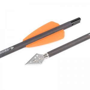 Nika Bogenschießen 114521-02 Carbon Bolt ID6.2mm 7,5 Zoll für Cobra System Adder/R9/RX Bogenschießen Jagdgeräte