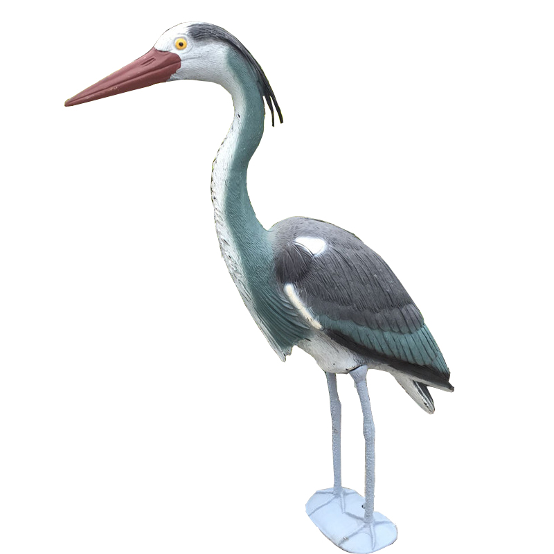 Blue Heron Locky Plastic Yard Garden Lawn Art Ornamente Dekor