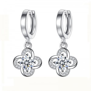 Vierblatt-Klee-Ohrringe