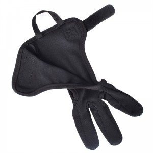 Dehn Außen 42FT08 Finger Glove Nylon Handgefertigte Bogenschiesshandschuh Fingerschutz