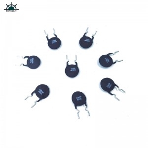 Gute Qualität China Fabrik-Kurven-Blei-Form schwarz 5 Ohm 5D11 Durchmesser 11mm Widerstandsleistung NTC-Thermistor