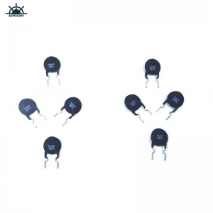 Gute Qualität China Fabrik-Kurven-Blei-Form schwarz 5 Ohm 5D11 Durchmesser 11mm Widerstandsleistung NTC-Thermistor