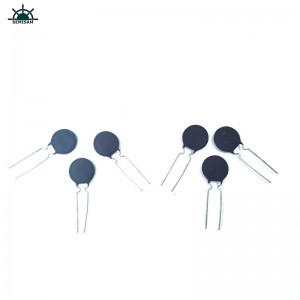 China ODM OEM lange Blei Black 30 Ohm 30D15 Durchmesser 15mm Widerstandskraft NTC Thermistor