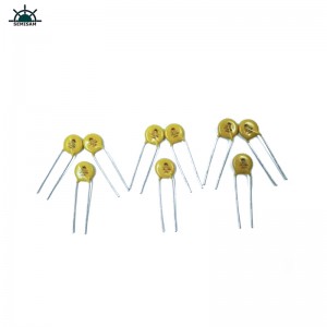 Original ODM Widerstand Lieferant Gelb Silizium 10D221 Durchmesser 10mm Metalloxidmörder Varistor für Stromversorgung