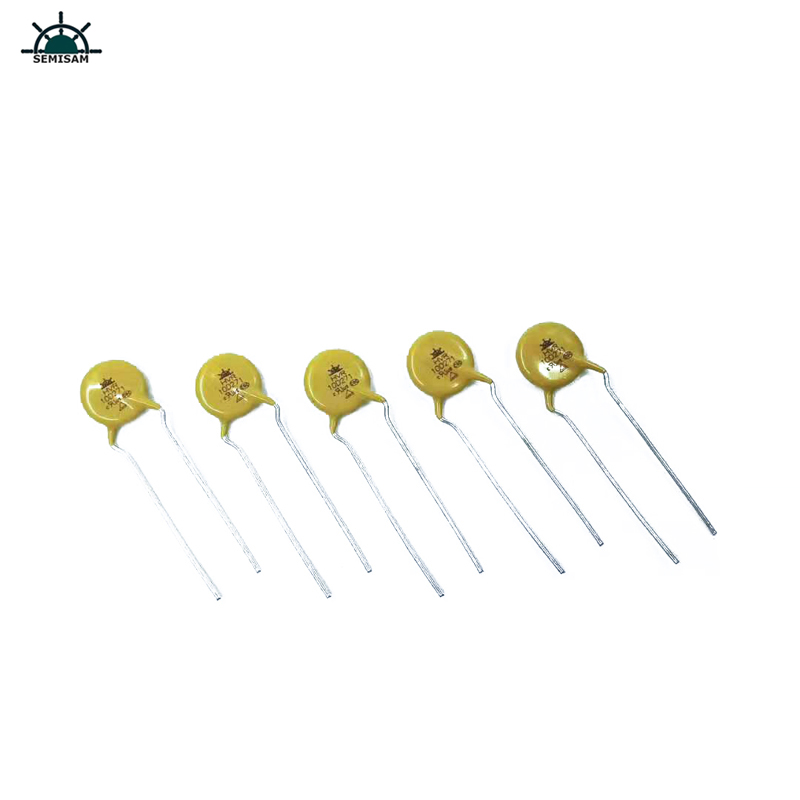 Herstellerwiderstand Lieferant Gelb Silizium 10D271 Durchmesser 10mm Metalloxid MOV-Varistor zum Schalten von Stromversorgung
