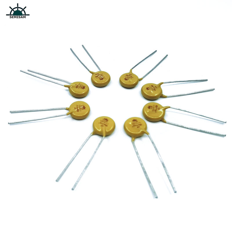 China Herstellerwiderstand Lieferant gelbes Silizium 10D511 Durchmesser 10mm Zinkoxid MOV-Varistor für Stromversorgung