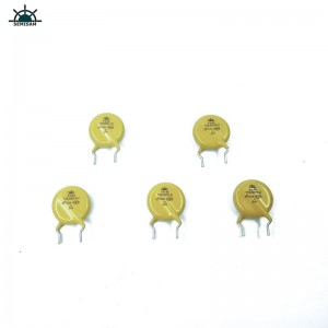 China Electronics-Komponenten, gelb MOV 10mm 10D561 560V Zov-Varistor MOV zum Überlastungsschutz